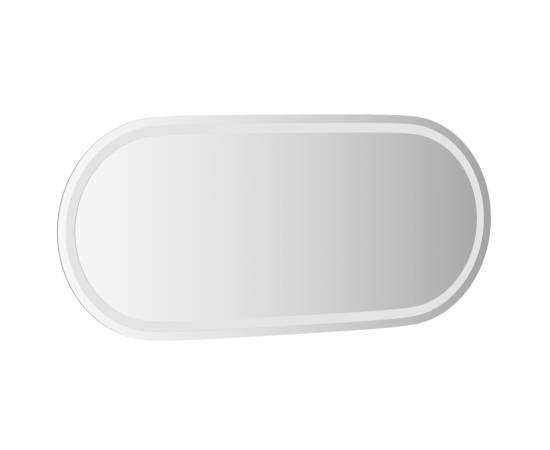 Oglindă de baie cu led, 100x45 cm, ovală, 4 image