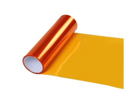 Folie protectie faruri / stopuri auto - Orange (pret/m liniar), 4 image