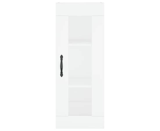 Dulap montat pe perete, alb, 34,5x34x90 cm, 6 image
