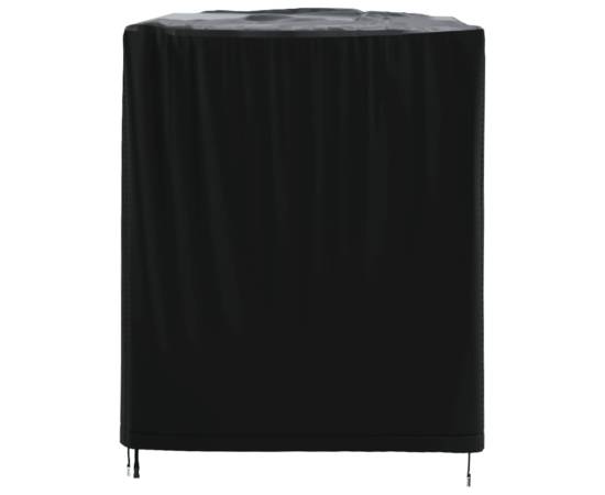 Husă mobilier de grădină negru 180x70x90 cm impermeabilă 420d, 4 image