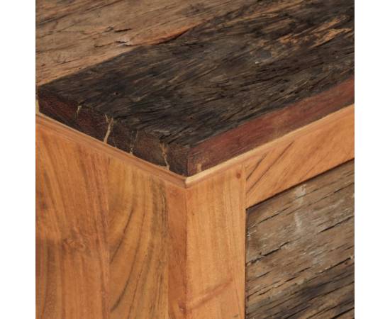 Dulap lateral, 55x33x75 cm, lemn masiv de acacia, 8 image