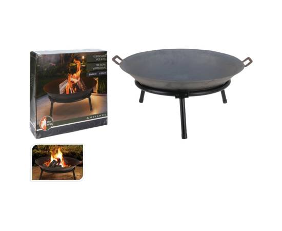 442162 progarden fire bowl with handles cast iron 60 cm, 2 image