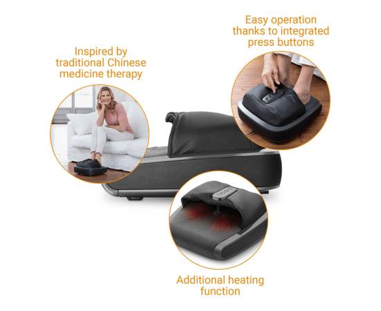 Medisana aparat de masaj reflexoterapie pentru picioare "fm 900", gri, 10 image