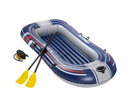 Bestway barcă gonflabilă hydro-force cu pompă și vâsle albastru, 3 image