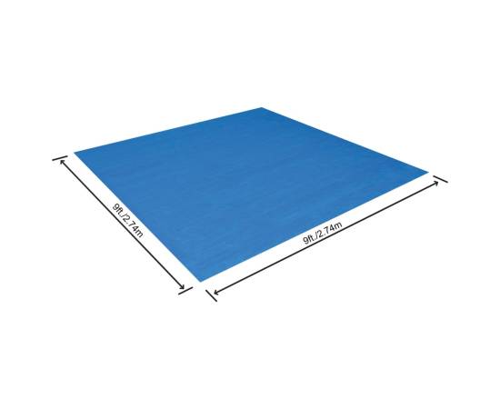 Bestway pânză de sol pentru piscină flowclear, 274x274 cm, 3 image