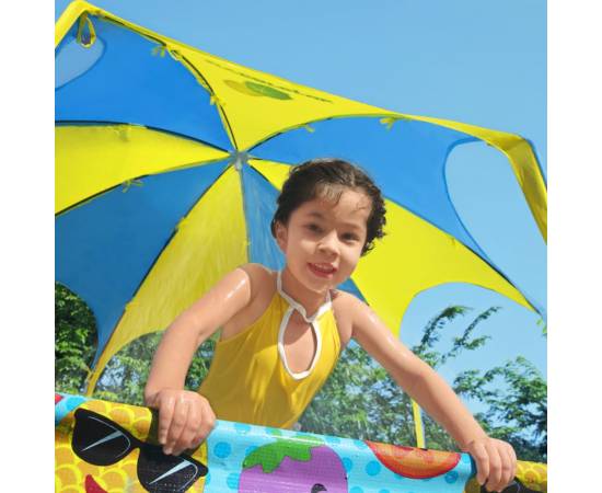 Bestway piscină supraterană copii steel pro, protecție uv, 244x51 cm, 8 image