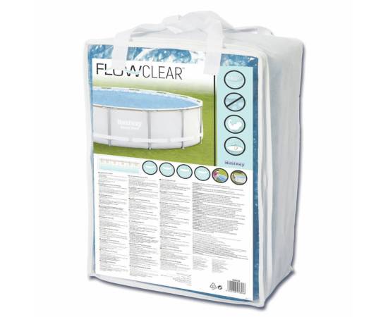 Bestway prelată solară de piscină flowclear, 427 cm, 10 image