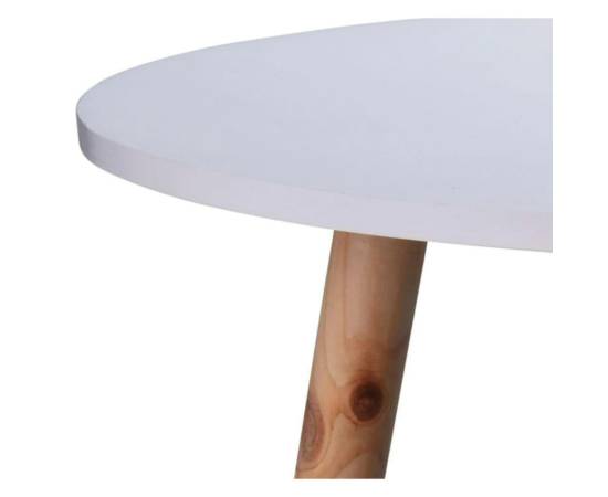 H&s collection masă pentru copii, alb, 60x41 cm, 3 image