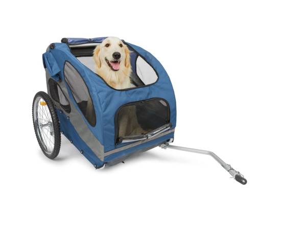 Petsafe remorcă biciclete pentru câini „happy ride” l, albastru