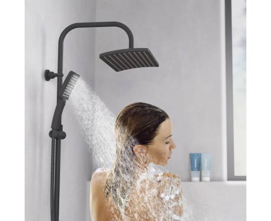 SchÜtte set de duș deasupra capului mallorca, negru mat, 4 image