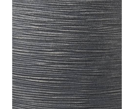 442102 capi elegant vase low "waste rib" 46x58 cm grey, 3 image