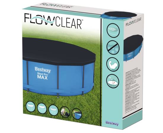 92071 bestway husă de piscină flowclear, 366 cm, 8 image