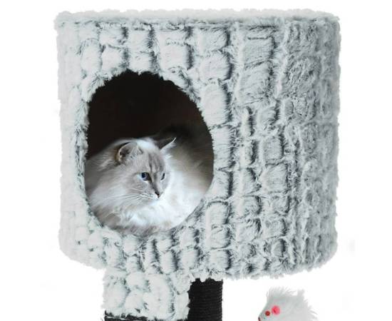Pets collection turn de zgâriat pt pisici/suport cu șoarece 30x30x40cm, 5 image