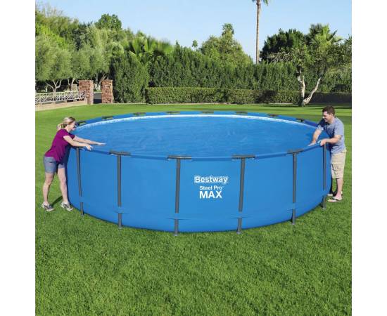 Bestway prelată solară de piscină flowclear, 549 cm, 3 image