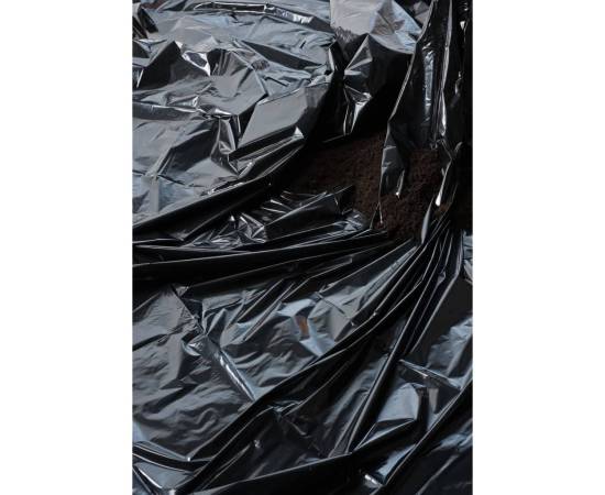 Nature folie de acoperire, negru, 3x4 m, 150µ, 3 image