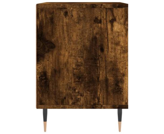 Noptieră, stejar fumuriu, 40x35x50 cm, lemn compozit, 5 image