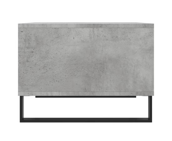 Măsuță de cafea, gri beton, 60x50x36,5 cm, lemn compozit, 5 image