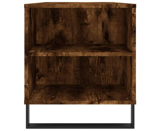 Măsuță de cafea, stejar afumat, 102x44,5x50 cm, lemn prelucrat, 7 image