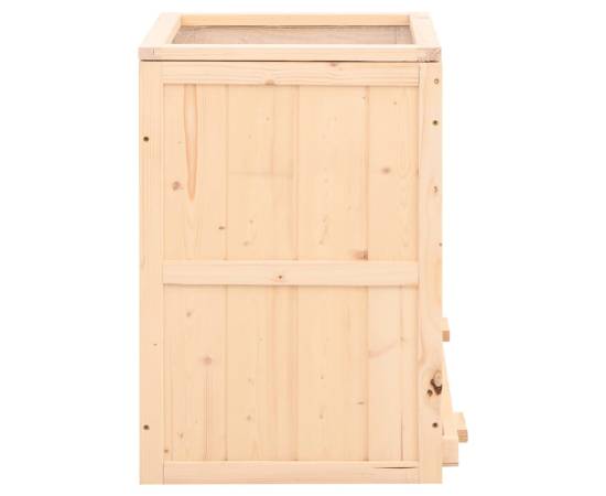 Cușcă pentru hamsteri, 81x40x60 cm, lemn masiv de brad, 5 image