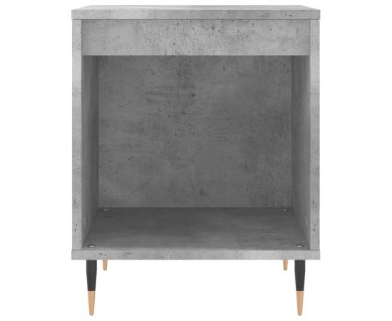 Noptieră, gri beton, 40x35x50 cm, lemn compozit, 4 image