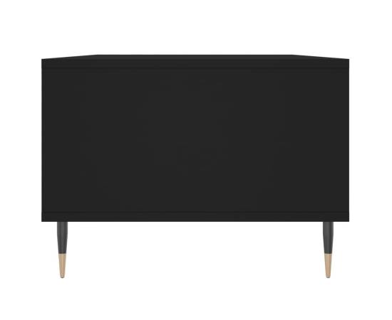 Măsuță de cafea, negru, 90x50x36,5 cm, lemn compozit, 7 image