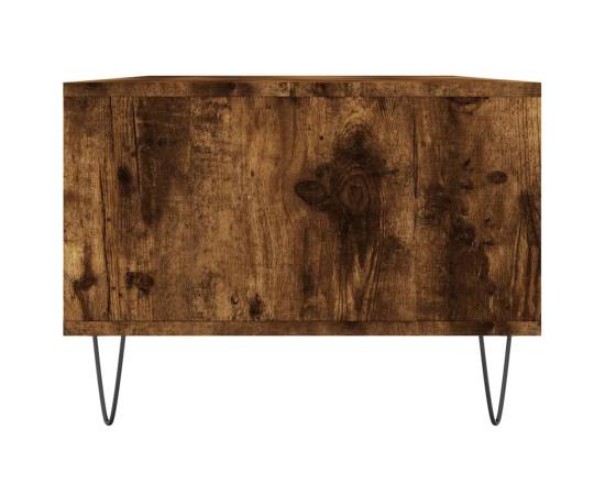 Măsuță de cafea, stejar fumuriu, 90x50x36,5 cm, lemn prelucrat, 7 image