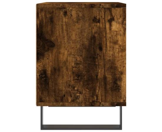 Noptieră, stejar fumuriu, 40x35x50 cm, lemn compozit, 5 image