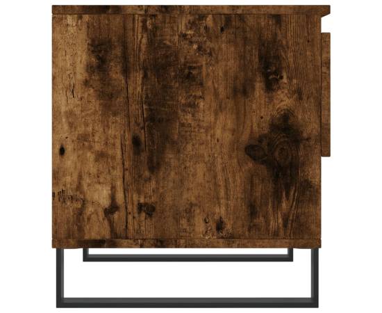Măsuță de cafea, stejar fumuriu, 50x46x50 cm, lemn prelucrat, 7 image