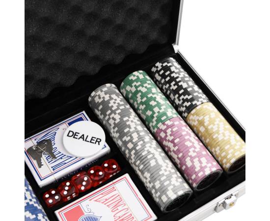 Set de jetoane de poker 300 buc. 11,5 g, 6 image