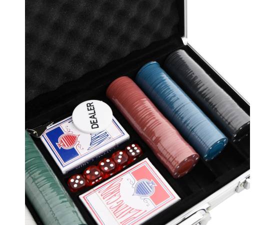 Set de jetoane de poker 300 buc. 4 g, 6 image