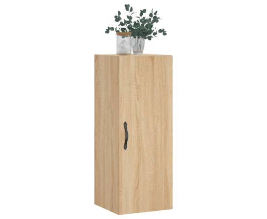 Dulap de perete, stejar sonoma, 34,5x34x90 cm, lemn prelucrat, 3 image