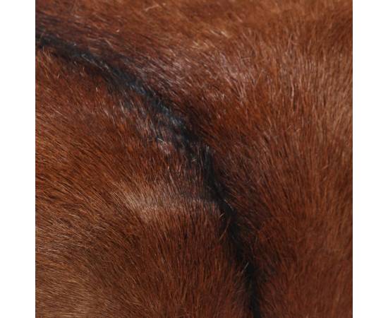 Taburet, 40x30x45 cm, piele naturală de capră, 6 image