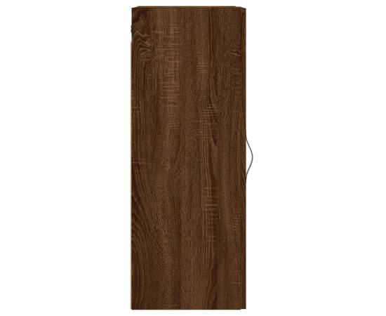 Dulap de perete, maro stejar, 34,5x34x90 cm, lemn prelucrat, 7 image