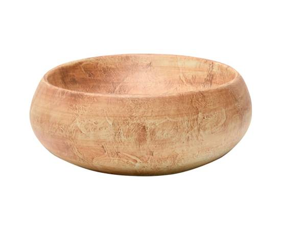 Lavoar de blat, maro, 59x40x15 cm, ceramică, oval, 5 image