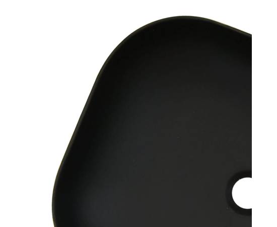Lavoar de blat gri/negru 48x37,5x13,5 cm, ceramică, dreptunghi, 7 image