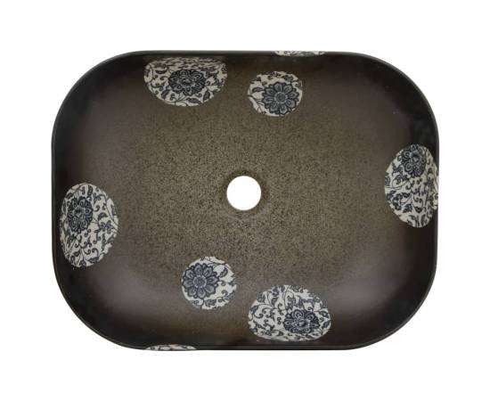 Lavoar de blat multicolor 48x37,5x13,5 cm, ceramică, dreptunghi, 6 image