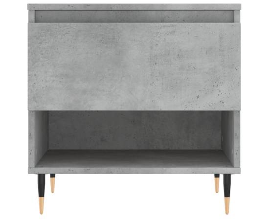 Mese de cafea, 2 buc., gri beton, 50x46x50 cm, lemn compozit, 6 image