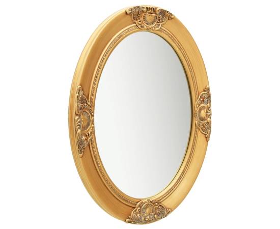 Oglindă de perete în stil baroc, auriu, 50 x 70 cm, 2 image