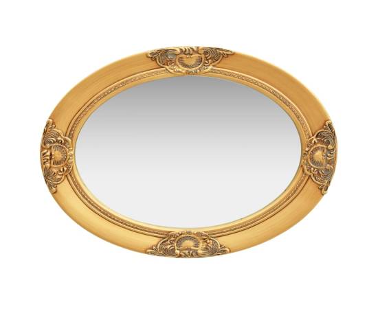 Oglindă de perete în stil baroc, auriu, 50 x 70 cm, 3 image
