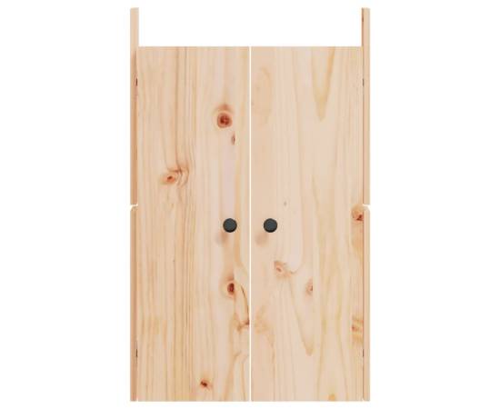Uși de bucătărie de exterior, 50x9x82 cm, lemn masiv de pin, 4 image