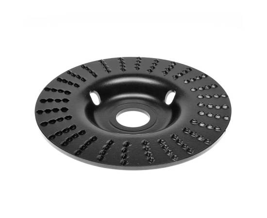 Disc circular slefuit, modelat, raspel, pentru lemn, plastic, 125x22.2 mm, dedra, 7 image