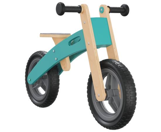 Bicicletă de echilibru pentru copii, albastru, 4 image