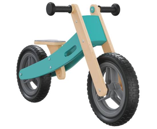 Bicicletă de echilibru pentru copii, albastru, 2 image