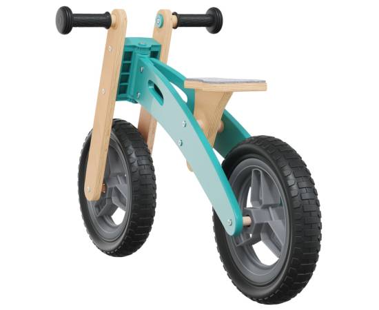 Bicicletă de echilibru pentru copii, albastru, 8 image