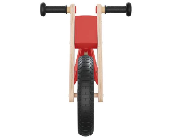 Bicicletă de echilibru pentru copii, roșu, 5 image