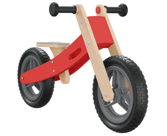Bicicletă de echilibru pentru copii, roșu, 2 image