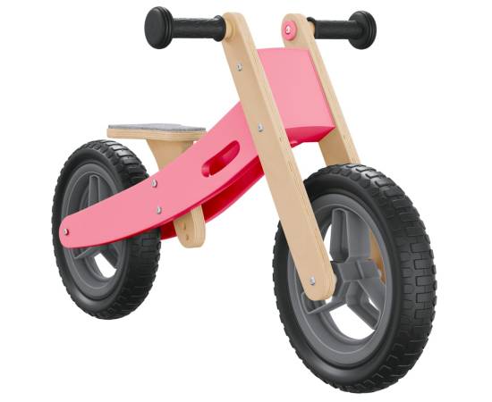 Bicicletă de echilibru pentru copii, roz, 2 image