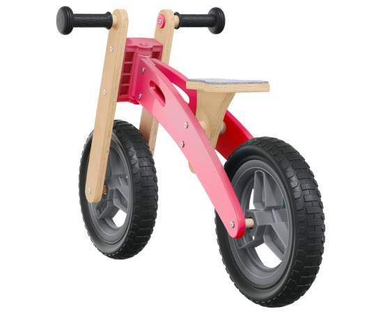 Bicicletă de echilibru pentru copii, roz, 8 image