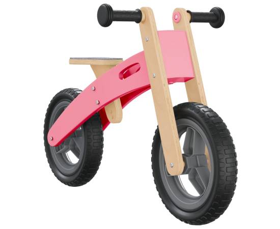 Bicicletă de echilibru pentru copii, roz, 4 image