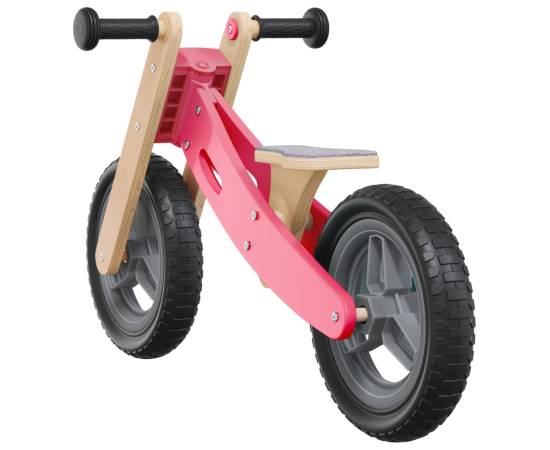 Bicicletă de echilibru pentru copii, roz, 7 image